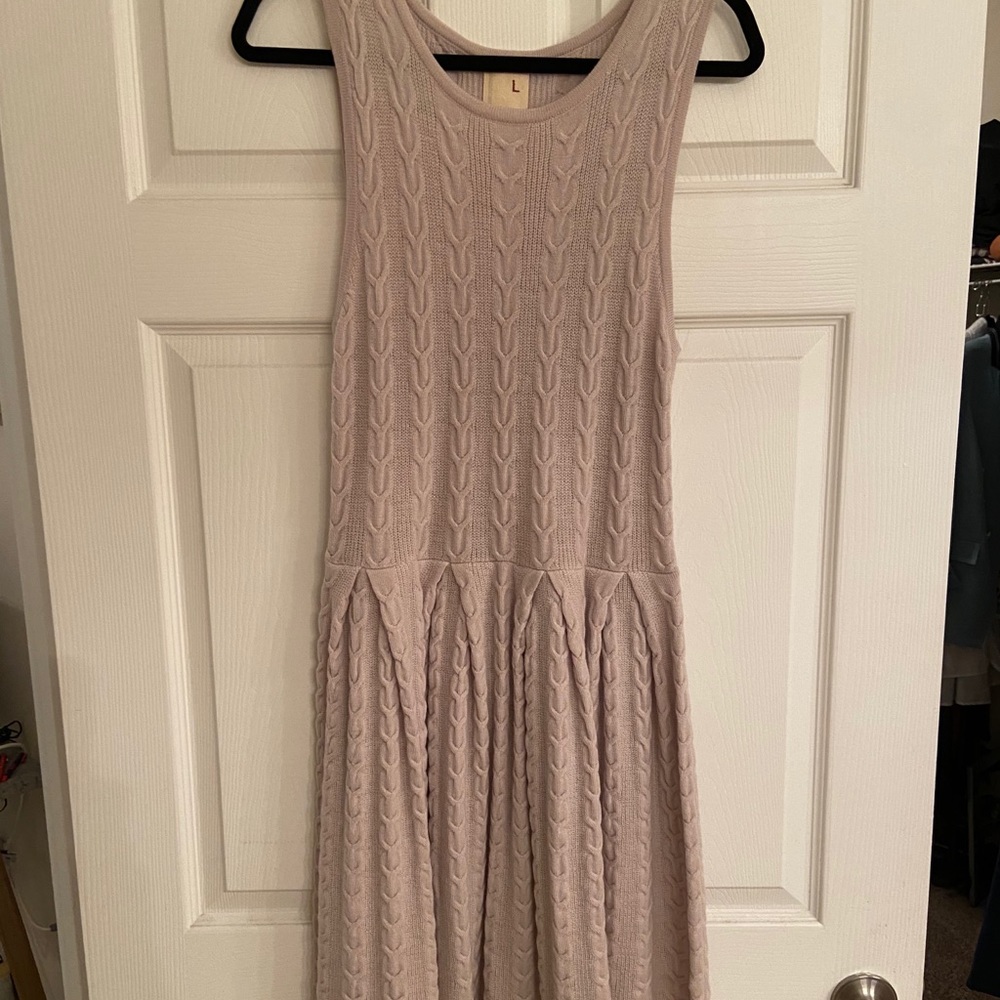 NWOT Knit Sweater Dress, Size L